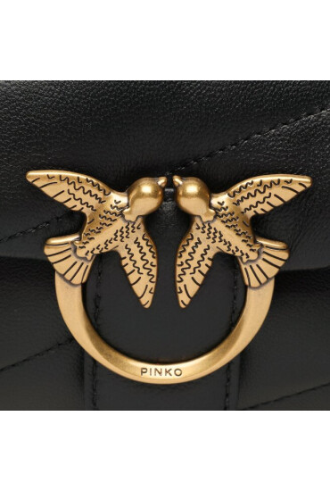 PINKO Дамска чанта Love Baby Puff C PE 23 PLTT 100040 A0F2 Черен - Mera.bg