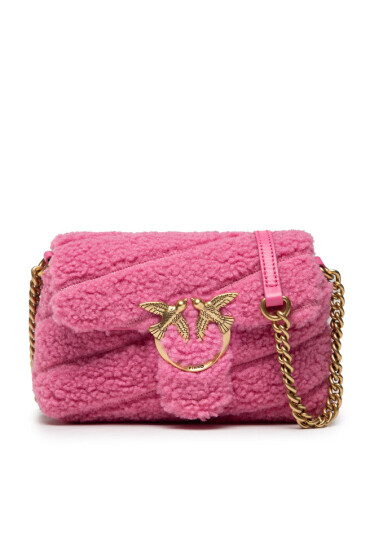 Pinko Дамска чанта Love Baby Puff Teddy Cl PE 22 PLTT 1P22MS Y7YL Rosa Rosso P66Q - Mera.bg