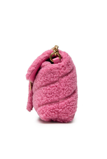 Pinko Дамска чанта Love Baby Puff Teddy Cl PE 22 PLTT 1P22MS Y7YL Rosa Rosso P66Q - Mera.bg