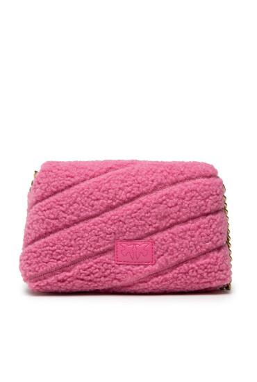 Pinko Дамска чанта Love Baby Puff Teddy Cl PE 22 PLTT 1P22MS Y7YL Rosa Rosso P66Q - Mera.bg