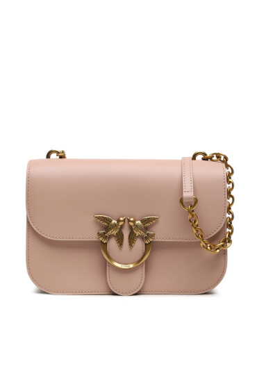 Pinko Дамска чанта Love Bell Classic 100046 A14P Cipria O81Q - Mera.bg