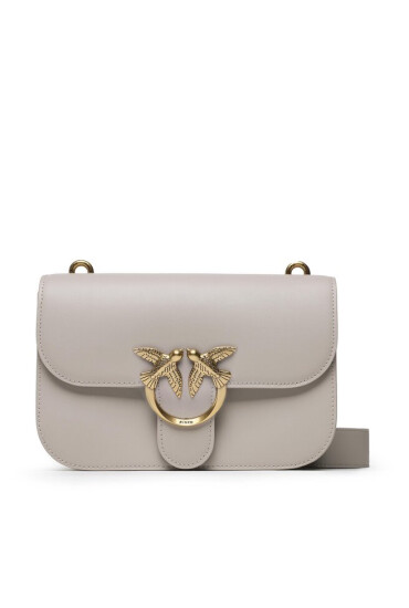Pinko Дамска чанта Love Bell Classic Fl PE 23 PLTT 100085 A0F1 Grigio Pinguino I30Q - Mera.bg