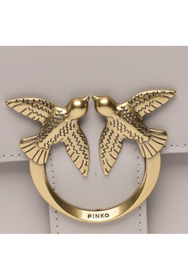 Pinko Дамска чанта Love Bell Classic Fl PE 23 PLTT 100085 A0F1 Grigio Pinguino I30Q - Mera.bg