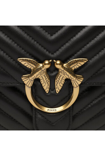 Pinko Дамска чанта Love Bell Classic. PE 23 PLTT 100046 A0GK Black Z99Q - Mera.bg