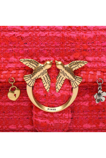 Pinko Дамска чанта Love Bell Classic PE 23 PLTT 100046 A0O3 Red R41Q - Mera.bg
