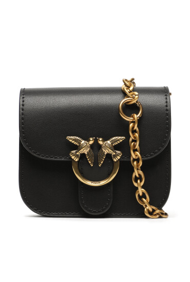 Pinko Дамска чанта Love Bell Micro AI 23-24 PCPL 100049 A14P Black Z99Q - Mera.bg