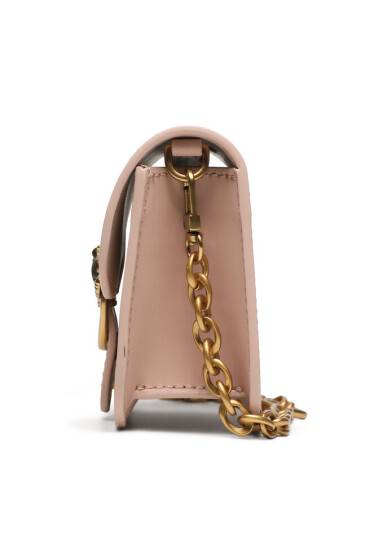 Pinko Дамска чанта Love Bell Micro AI 23-24 PCPL 100049 A14P Cipria O81Q - Mera.bg
