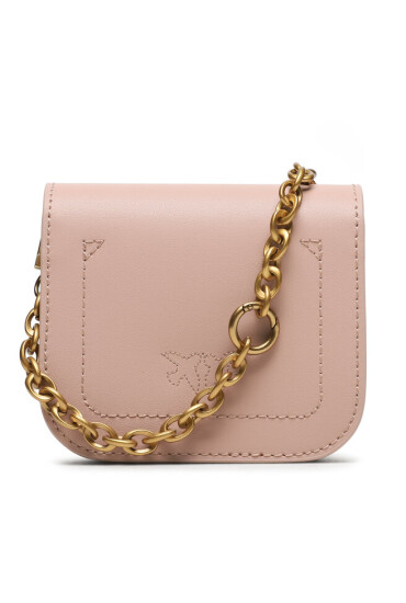 Pinko Дамска чанта Love Bell Micro AI 23-24 PCPL 100049 A14P Cipria O81Q - Mera.bg