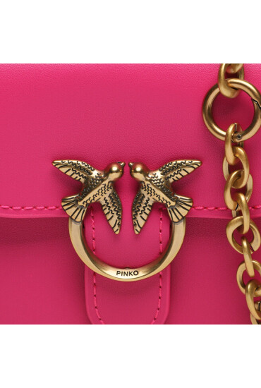 Pinko Дамска чанта Love Bell Micro AI 23-24 PCPL 100049 A14P Pink N17Q - Mera.bg