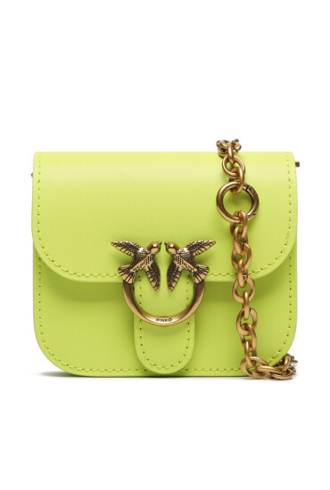 Pinko Дамска чанта Love Bell Micro AI 23-24 PCPL 100049 A14P Yellow S69Q - Mera.bg