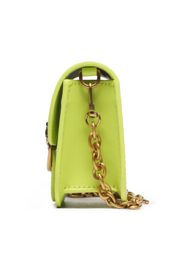 Pinko Дамска чанта Love Bell Micro AI 23-24 PCPL 100049 A14P Yellow S69Q - Mera.bg