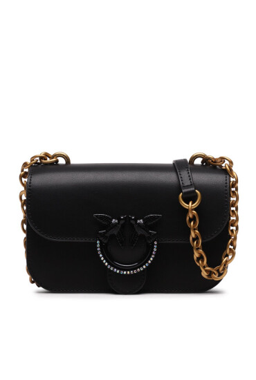 Pinko Дамска чанта Love Bell Mini AI 23-24 PLTT 100048 A10K Black Z99Q - Mera.bg
