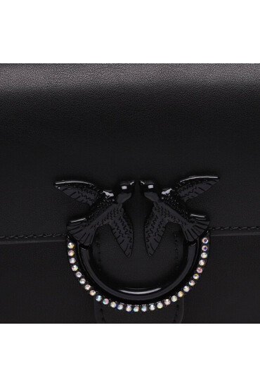 Pinko Дамска чанта Love Bell Mini AI 23-24 PLTT 100048 A10K Black Z99Q - Mera.bg