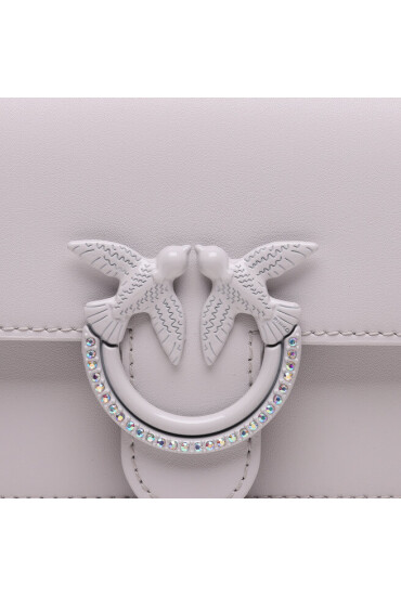 Pinko Дамска чанта Love Bell Mini AI 23-24 PLTT 100048 A10K Grey I30Q - Mera.bg