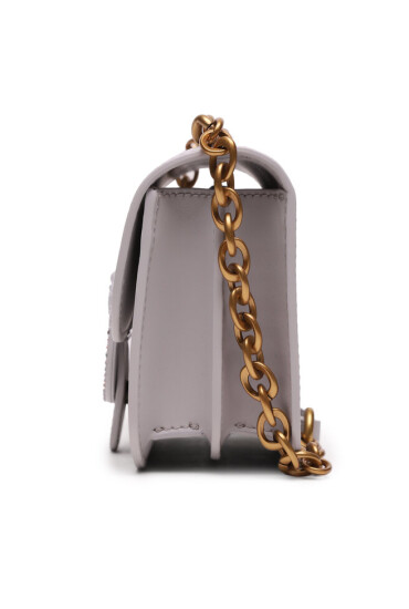 Pinko Дамска чанта Love Bell Mini AI 23-24 PLTT 100048 A10K Grey I30Q - Mera.bg
