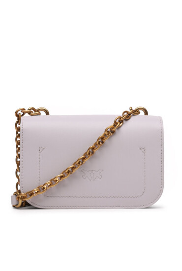 Pinko Дамска чанта Love Bell Mini AI 23-24 PLTT 100048 A10K Grey I30Q - Mera.bg