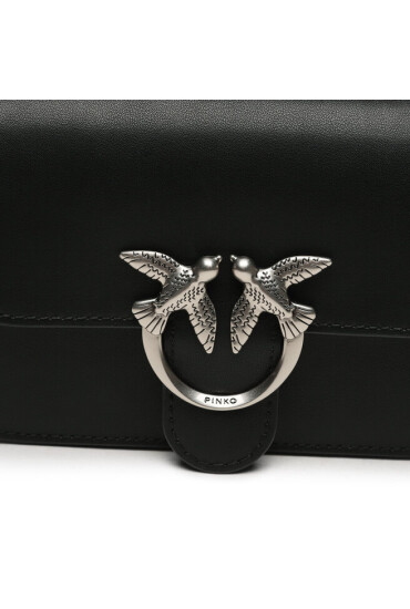 Pinko Дамска чанта Love Bell Mini AI 23-24 PLTT 100048 A14P Black Z99O - Mera.bg