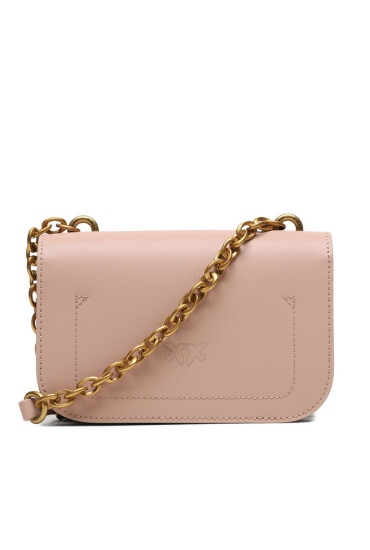 Pinko Дамска чанта Love Bell Mini AI 23-24 PLTT 100048 A14P Cipria O81Q - Mera.bg