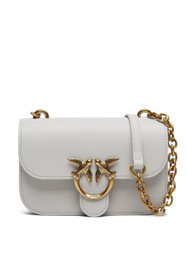 Pinko Дамска чанта Love Bell Mini AI 23-24 PLTT 100048 A14P Grey I30Q - Mera.bg