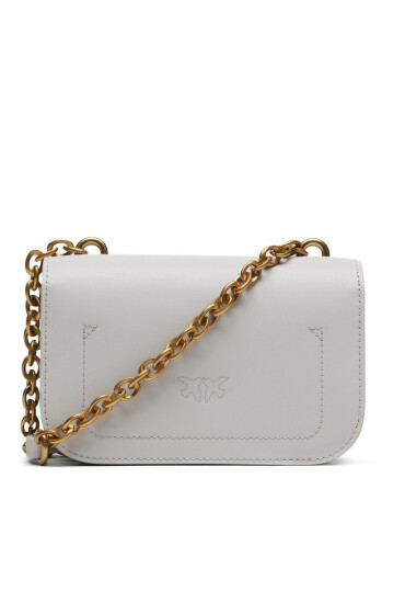 Pinko Дамска чанта Love Bell Mini AI 23-24 PLTT 100048 A14P Grey I30Q - Mera.bg