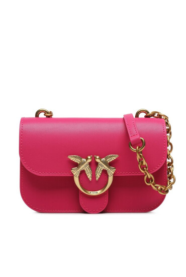 Pinko Дамска чанта Love Bell Mini AI 23-24 PLTT 100048 A14P Pink N17Q - Mera.bg