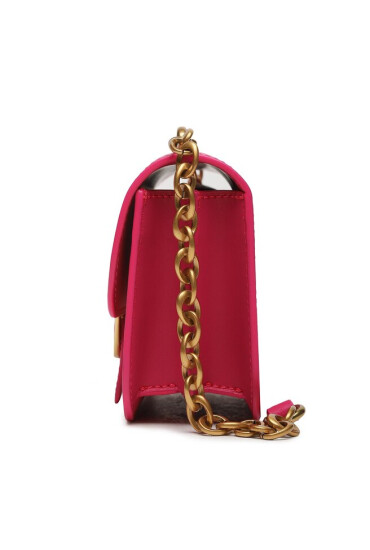 Pinko Дамска чанта Love Bell Mini AI 23-24 PLTT 100048 A14P Pink N17Q - Mera.bg