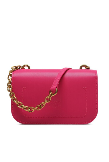 Pinko Дамска чанта Love Bell Mini AI 23-24 PLTT 100048 A14P Pink N17Q - Mera.bg