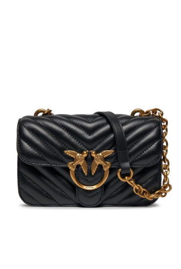 Pinko Дамска чанта Love Bell Mini AI 23-24 PLTT 100048 A14Q Nero Z99Q - Mera.bg