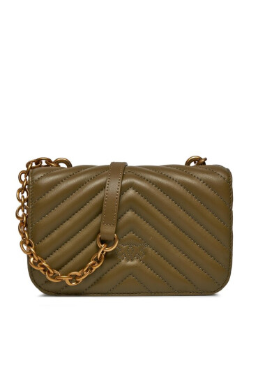 Pinko Дамска чанта Love Bell Mini AI 23-24 PLTT 100048 A14Q Verde Abet V62Q - Mera.bg