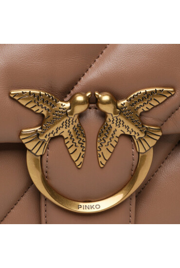 PINKO Дамска чанта Love Big Puff Cl . AI 23-24 PLTT 100037 A0F2 Бежов - Mera.bg