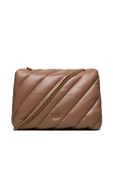 PINKO Дамска чанта Love Big Puff Cl . AI 23-24 PLTT 100037 A0F2 Бежов - Mera.bg