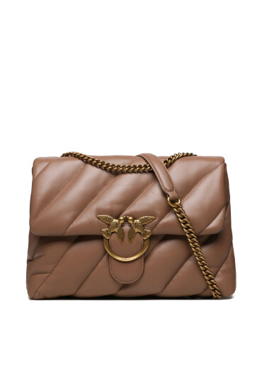 PINKO Дамска чанта Love Big Puff Cl . AI 23-24 PLTT 100037 A0F2 Бежов - Mera.bg