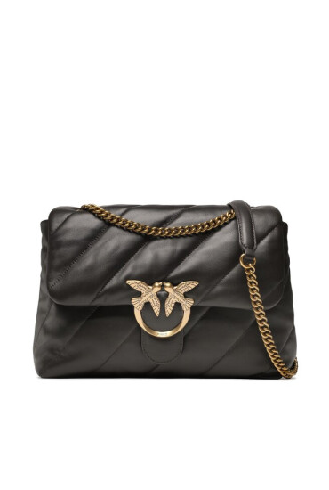 Pinko Дамска чанта Love Big Puff Cl. PE 23 PLTT 100037 A0F2 Dark Brown M04Q - Mera.bg