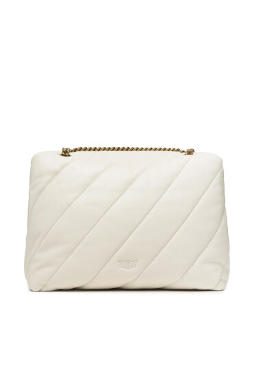 PINKO Дамска чанта Love Big Puff Cl. PE 23 PLTT 100037 A0F2 Екрю - Mera.bg