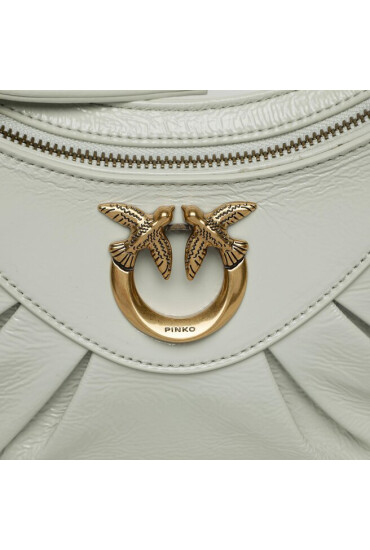 PINKO Дамска чанта Love Bon Bon Crossbody Mini PE 23 PLTT 101210 A0F4 Сив - Mera.bg