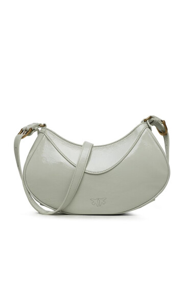 PINKO Дамска чанта Love Bon Bon Crossbody Mini PE 23 PLTT 101210 A0F4 Сив - Mera.bg
