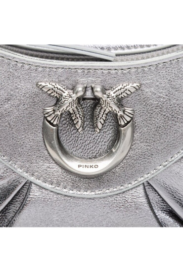 Pinko Дамска чанта Love Bon Bon Crossbody Mini PE 23 PLTT 101210 A0F8 Silver ZZFO - Mera.bg