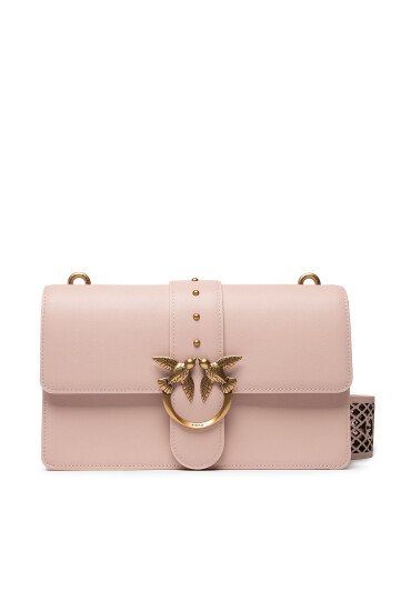 Pinko Дамска чанта Love Classic Icon Simply 3 FL PE 22 PLTT 1P22K0 Y7SP Cipria O81Q - Mera.bg