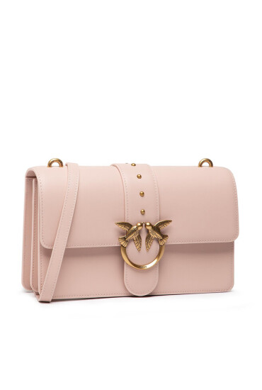 Pinko Дамска чанта Love Classic Icon Simply 3 FL PE 22 PLTT 1P22K0 Y7SP Cipria O81Q - Mera.bg