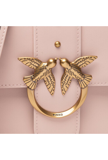 Pinko Дамска чанта Love Classic Icon Simply 3 FL PE 22 PLTT 1P22K0 Y7SP Cipria O81Q - Mera.bg