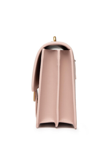 Pinko Дамска чанта Love Classic Icon Simply 3 FL PE 22 PLTT 1P22K0 Y7SP Cipria O81Q - Mera.bg