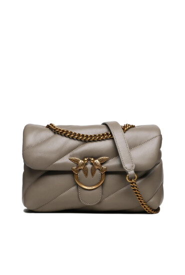 PINKO Дамска чанта Love Classic Puff Cl AI 23-24 PLTT 100038 A0F2 Бежов - Mera.bg