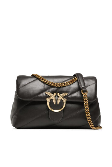 Pinko Дамска чанта Love Classic Puff Cl PE 23 PLTT 100038 A0F2 Dark brown M04Q - Mera.bg