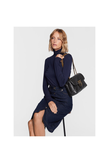 Pinko Дамска чанта Love Classic Puff Cl PE 23 PLTT 100038 A0F2 Dark brown M04Q - Mera.bg
