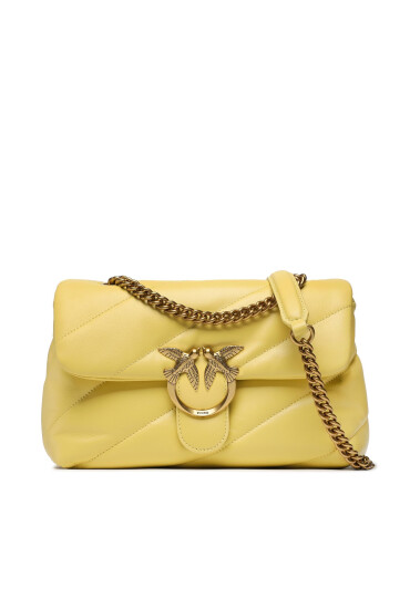 PINKO Дамска чанта Love Classic Puff Cl PE 23 PLTT 100038 A0F2 Жълт - Mera.bg