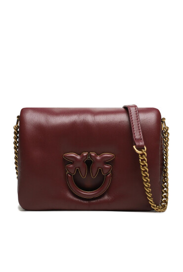 Pinko Дамска чанта Love Click Baby Puff AI 23-24 PLTT 101584 A10F Бордо - Mera.bg