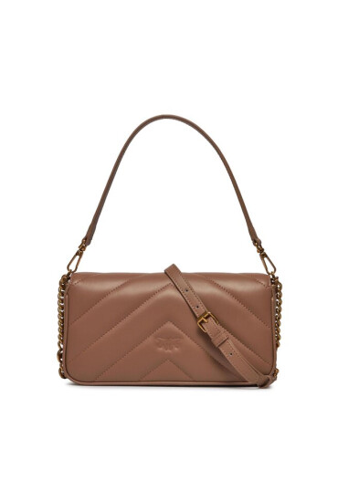 Pinko Дамска чанта Love Click Baguette Mini AI 23-24 PLTT 100068 A136 Beige D01Q - Mera.bg