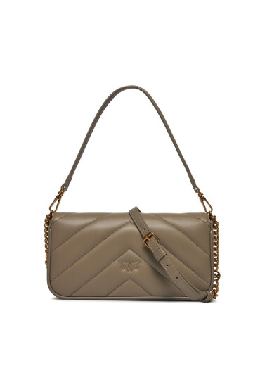 PINKO Дамска чанта Love Click Baguette Mini AI 23-24 PLTT 100068 A136 Бежов - Mera.bg
