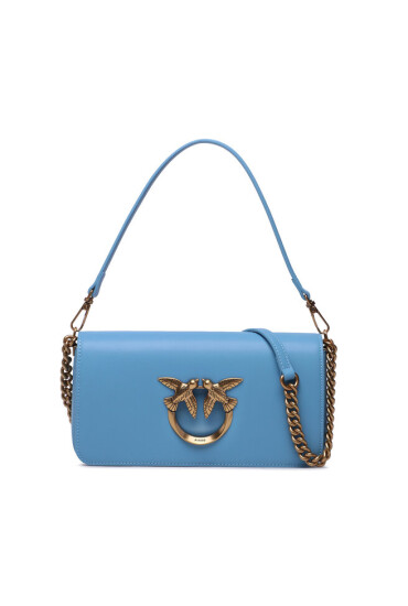 Pinko Дамска чанта Love Click Baguette Mini PE 23 PLTT 100068 A0F1 Light Blue E42Q - Mera.bg