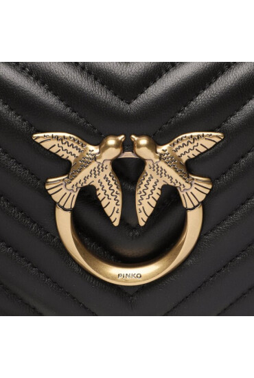 Pinko Дамска чанта Love Click Baguette Mini PE 23 PLTT 100068 A0GK Black Z99Q - Mera.bg